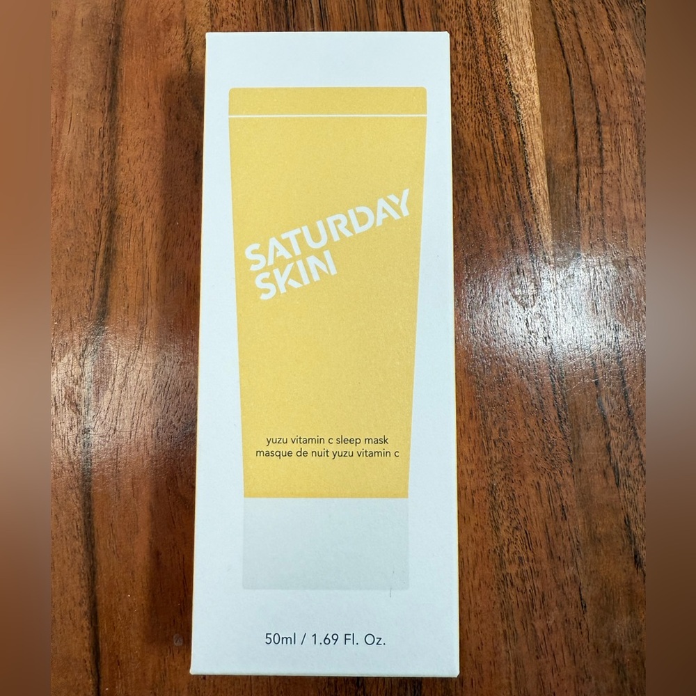 Yuzu Vitamin C Sleep Mask - Yellow